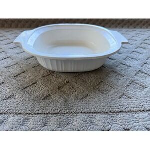 Vintage Rubbermaid Microwave Cookware Quart 1 Casserole Bowl